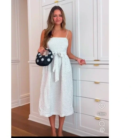 linen racerback dress Hot Knots Linen Racerback Dress HK2011 main image 0